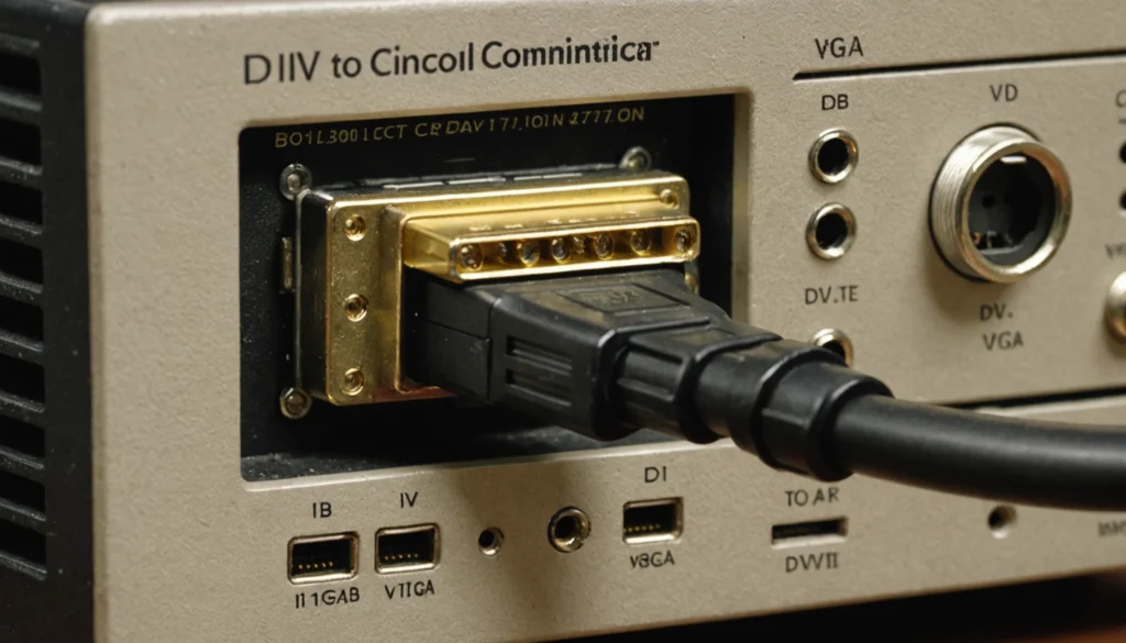 dvi zu vga adapter