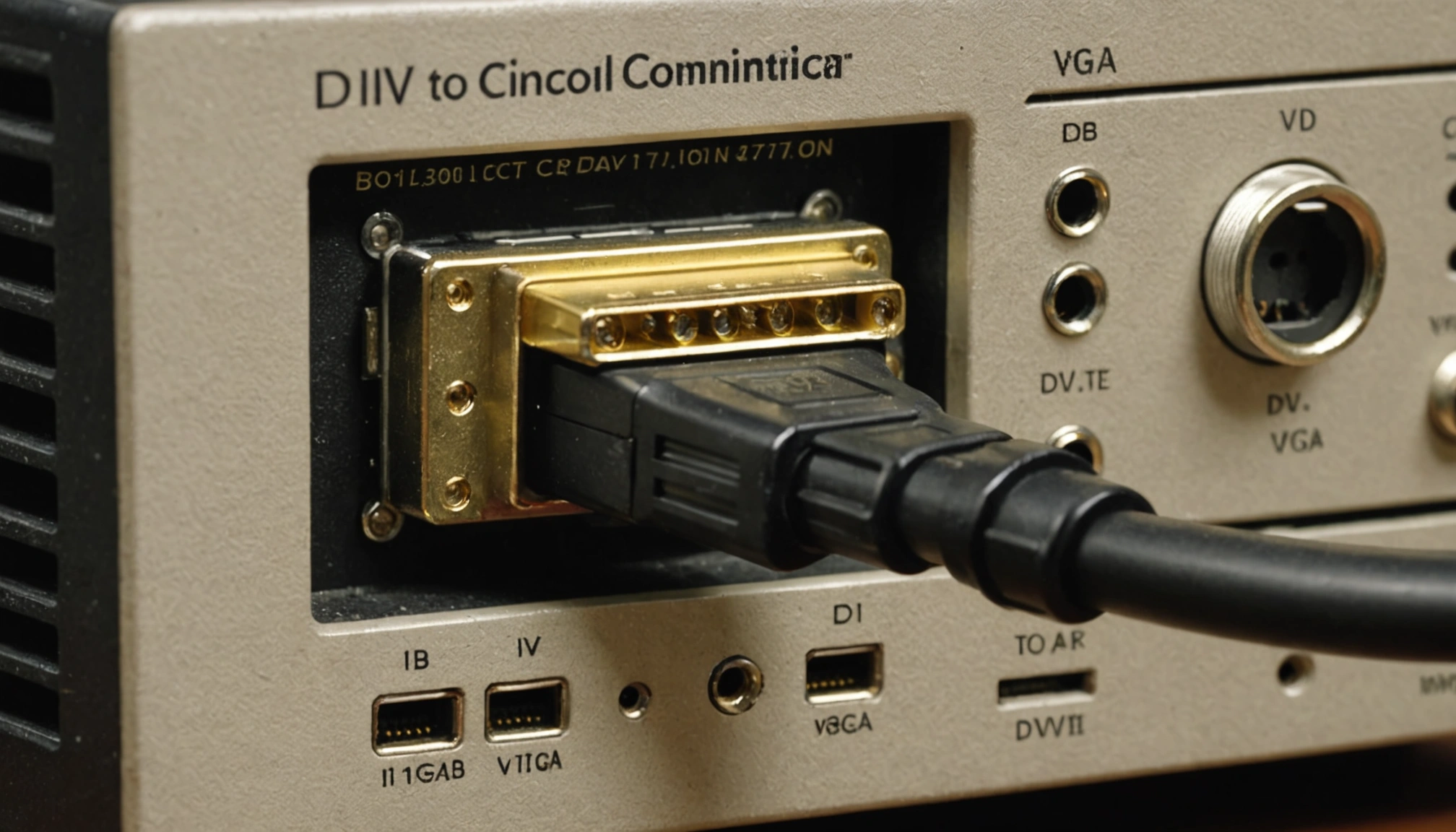 dvi zu vga adapter