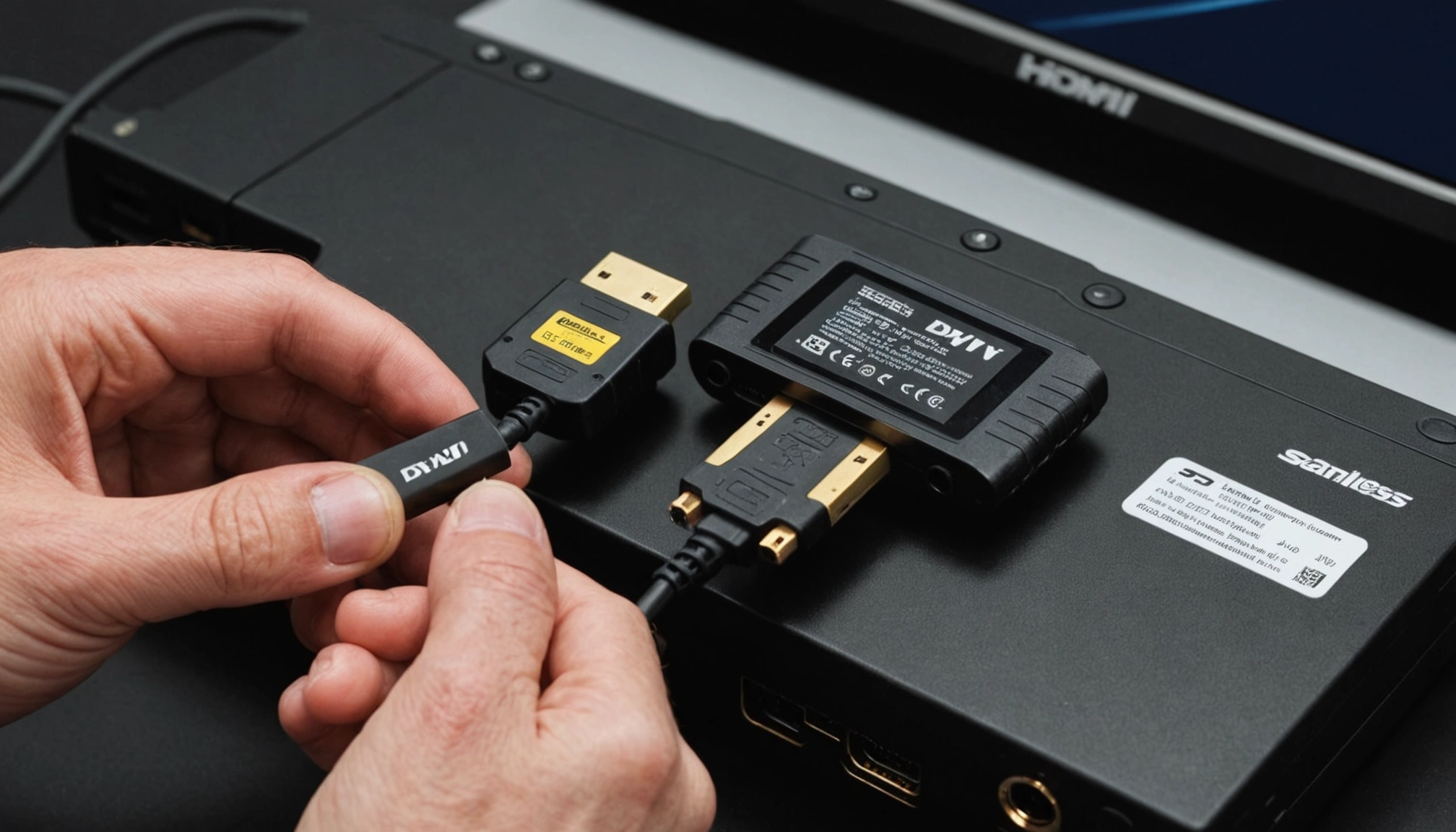 hdmi auf dvi adapter