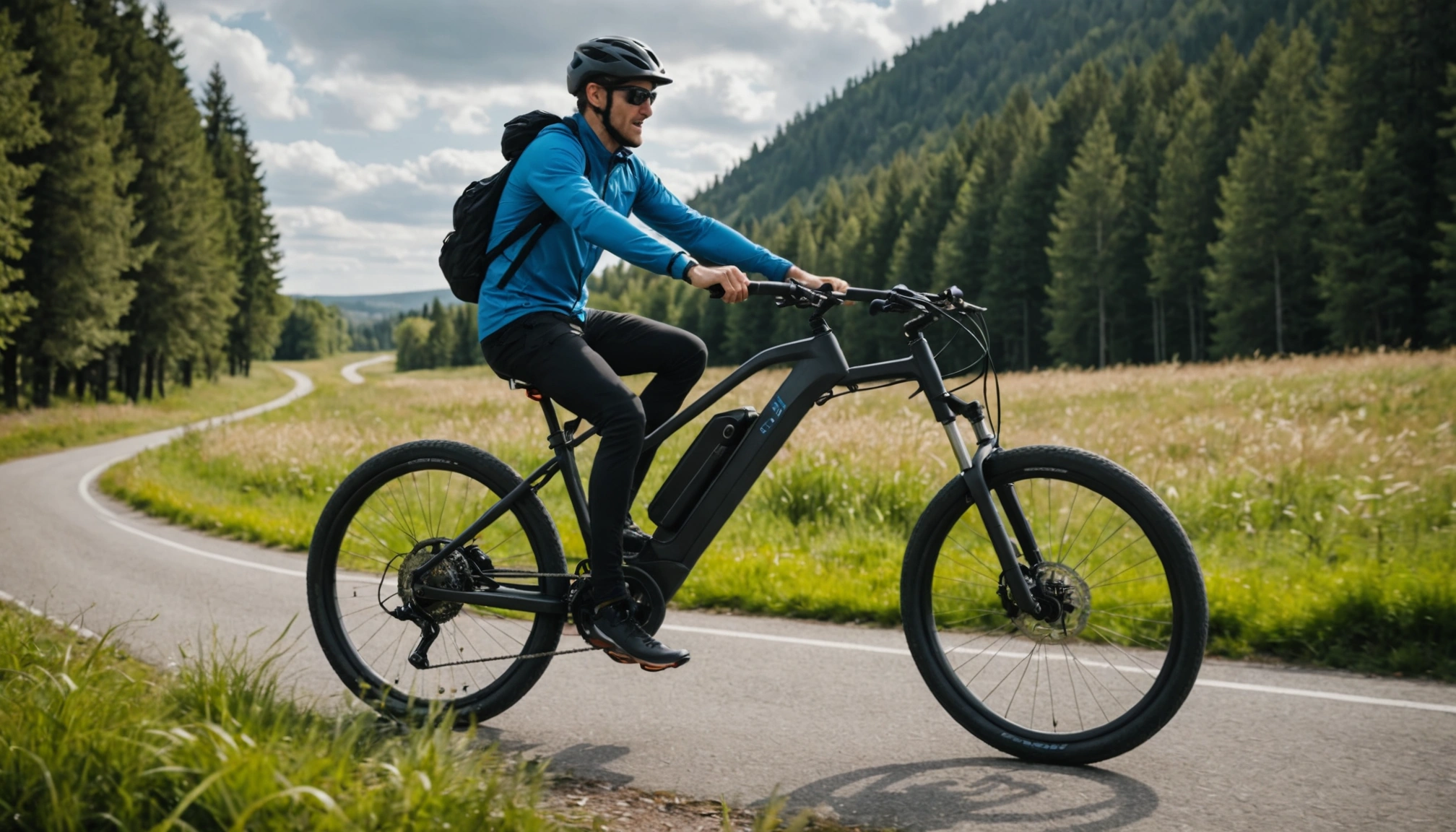 e bike decathlon test