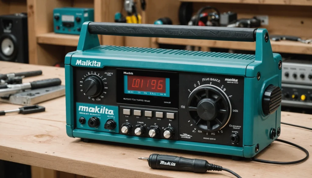 makita radio bass einstellen
